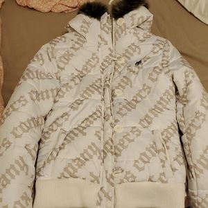 White winter jacket